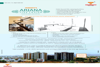 Trimurty Ariana is a pre-certified platinum rated green home project in Jaipur